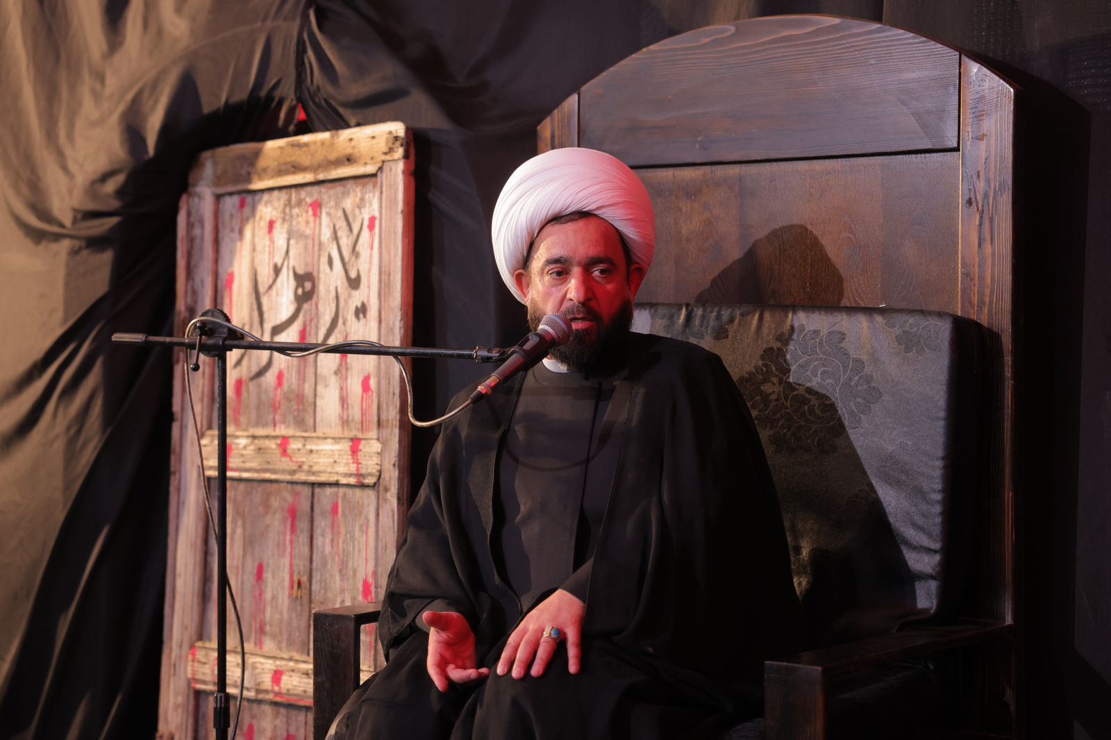 مظلومية الزهراء في مجلس بلدة دير قانون النهر الجنوبية