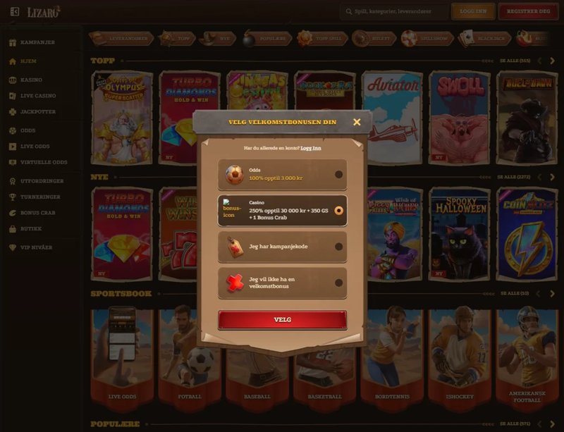 Ontdek het ultieme spelaanbod bij Lizaro Casino Nederland
